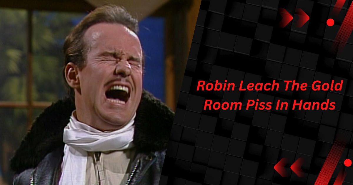 Robin Leach The Gold Room Piss In Hands